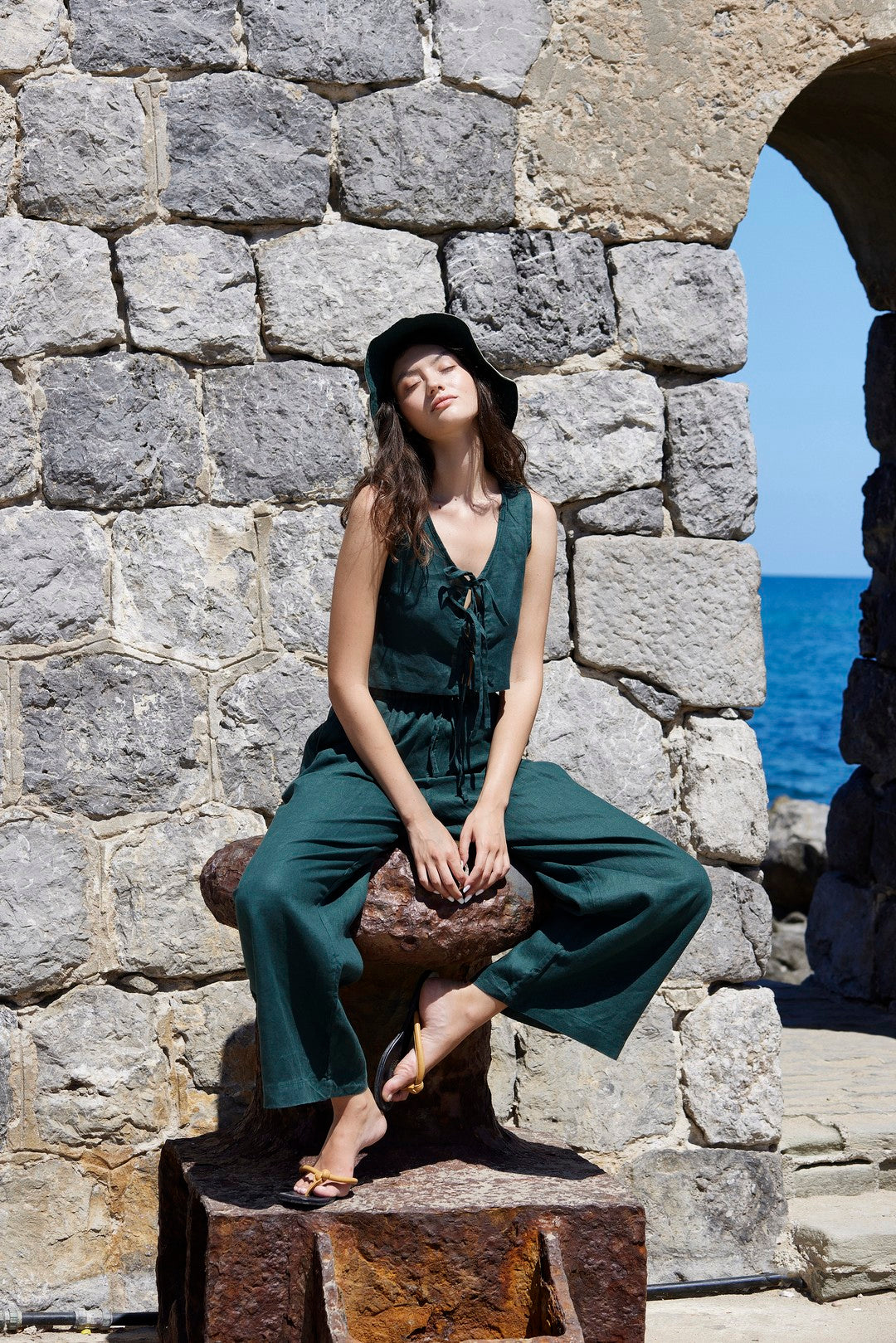 Arnhem Pant in Emerald