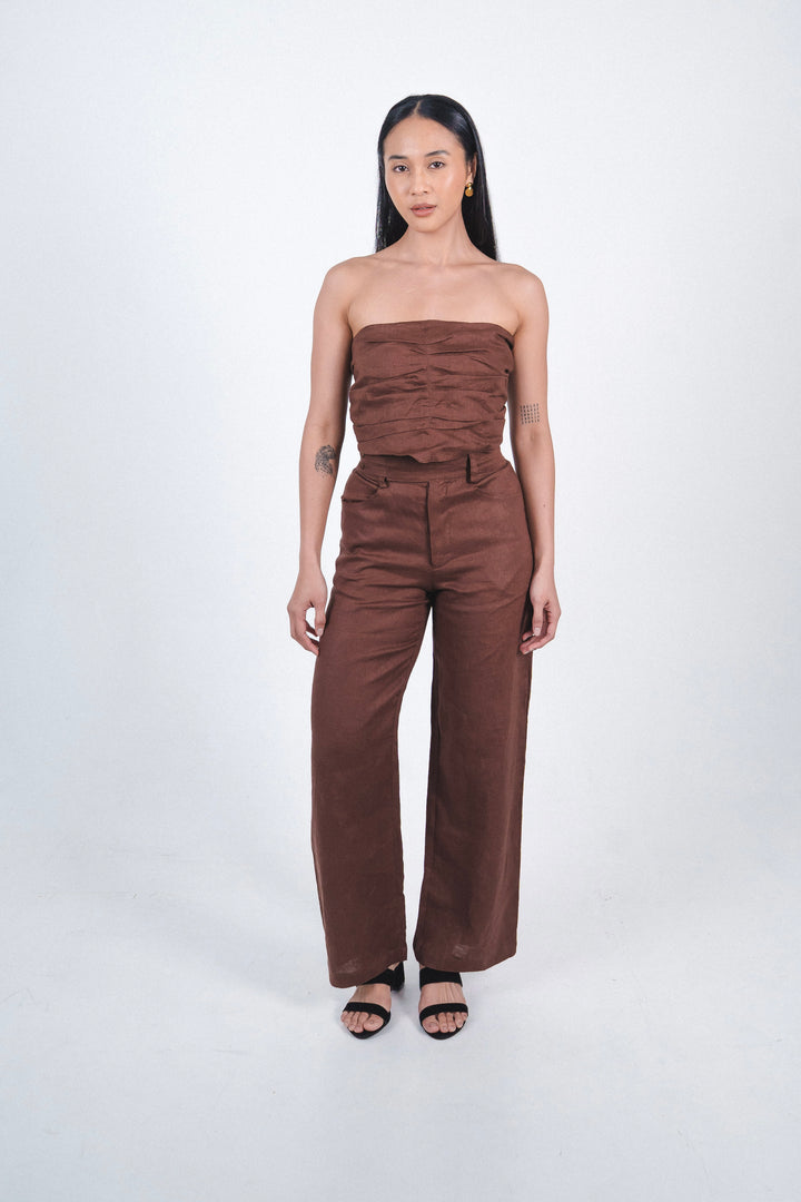 Mirae Pant In Brown