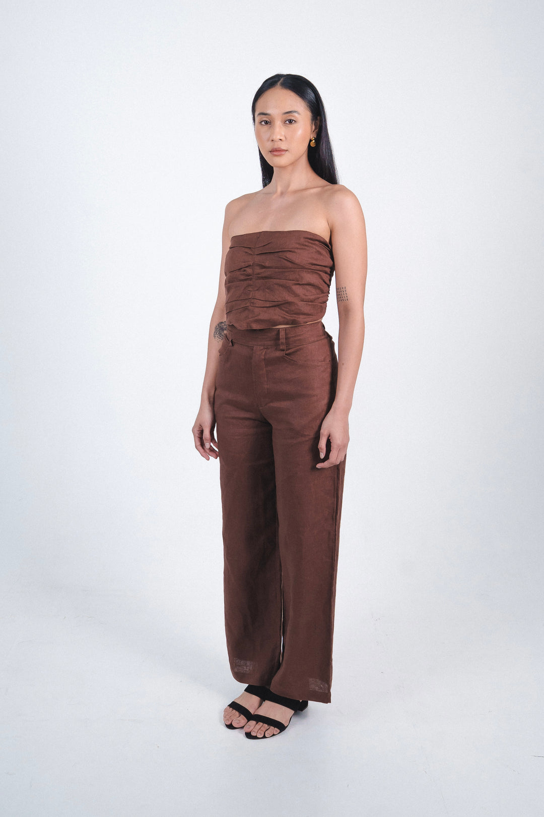 Mirae Pant In Brown