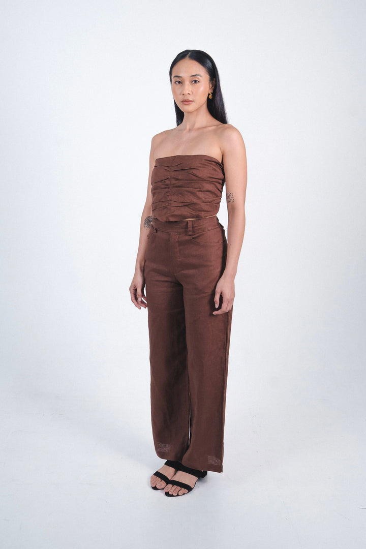 Mirae Pant In Brown