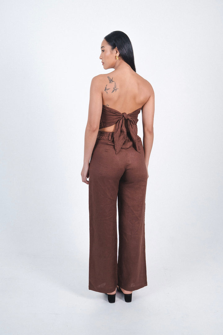 Manik Top In Brown