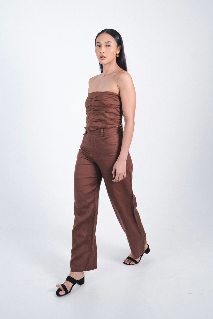 Mirae Pant In Brown
