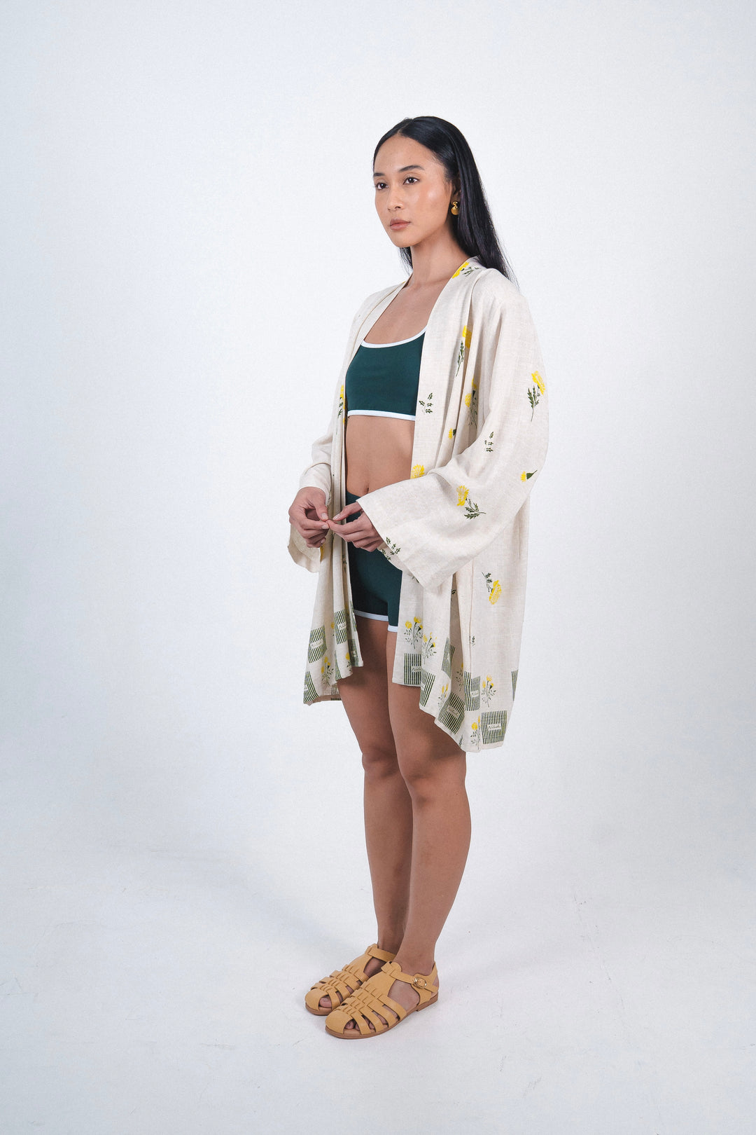 Asela Kimono In Marigold