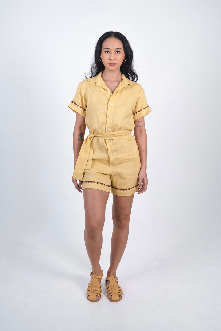 Nusa Jumpsuit In Yellowish