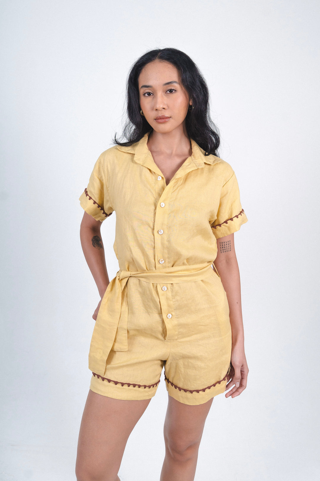 Nusa Jumpsuit In Yellowish