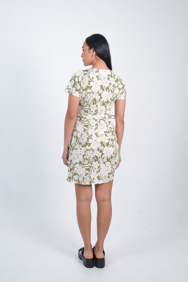 Wrap Dress In Tumbergia