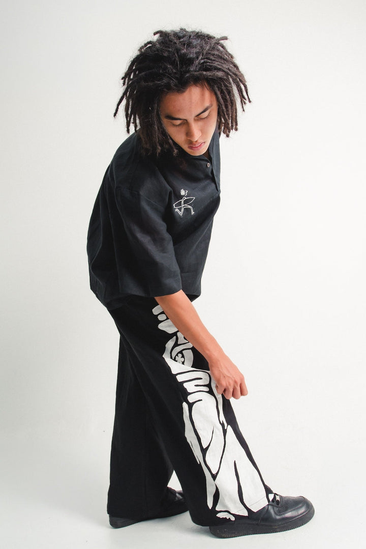 BIYANG PANTS BLACK
