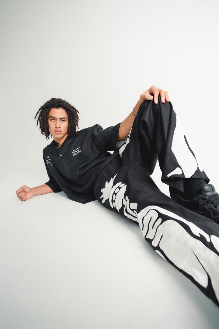 BIYANG PANTS BLACK
