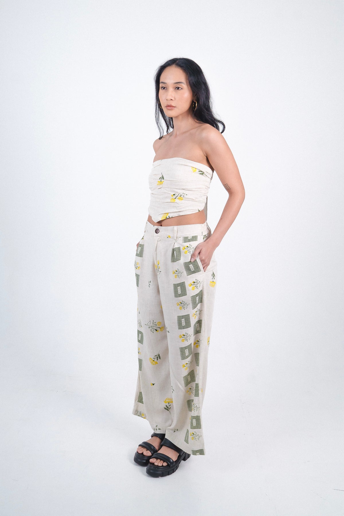Manik Top In Marigold – Nataoka
