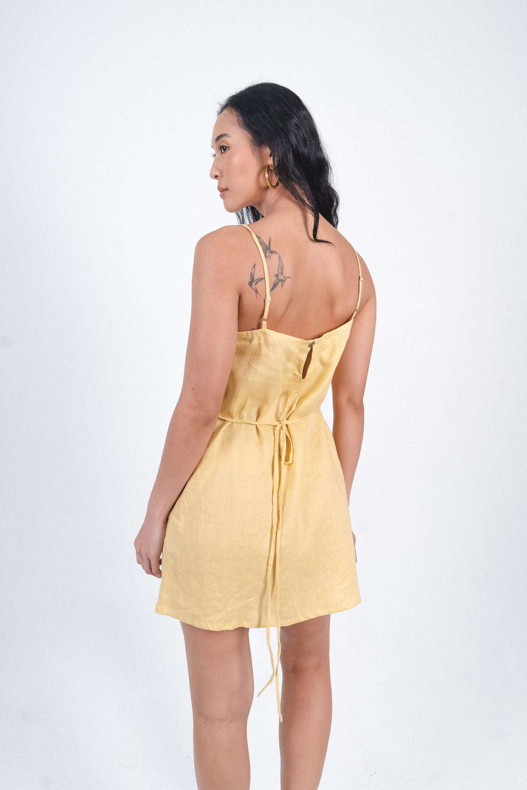 Sabia Mini Dress In Yellowish
