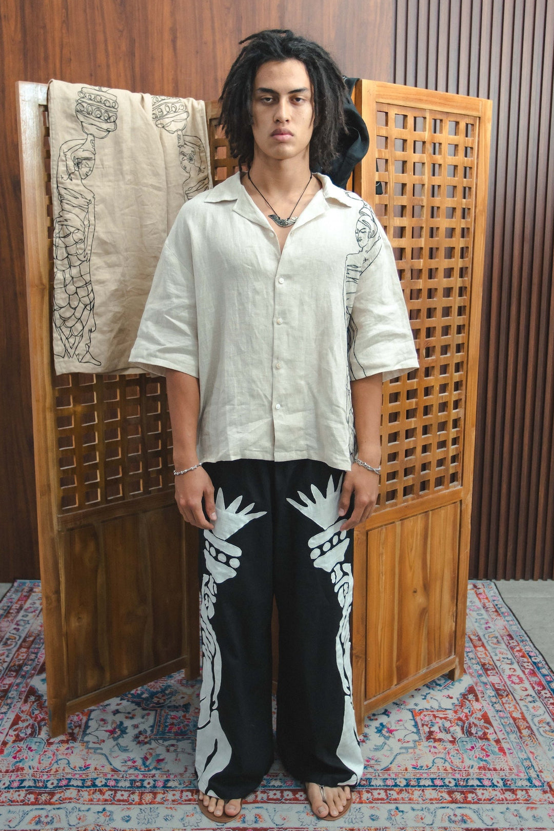 BIYANG PANTS BLACK