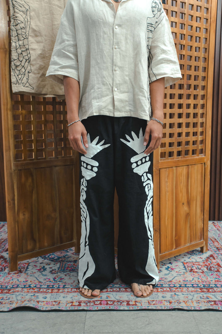 BIYANG PANTS BLACK