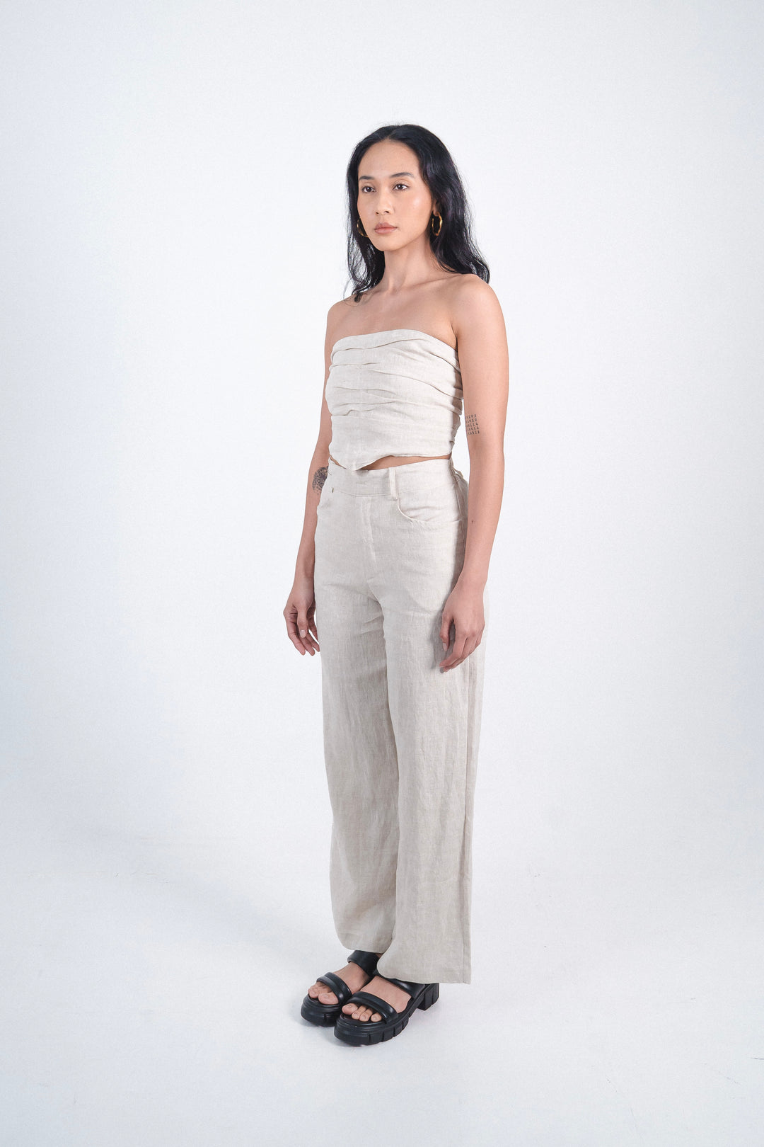 Manik Top in Beige