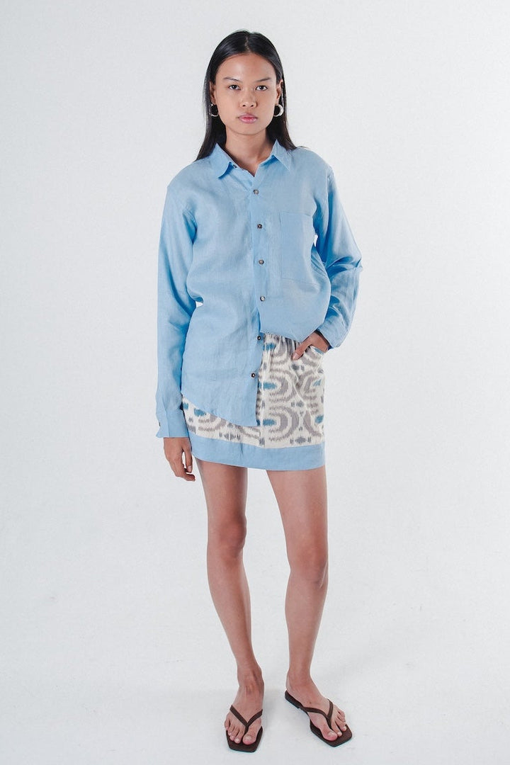Asteya Shirt Blue Ice