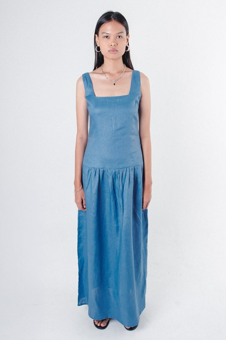 Sawitri Dress Prussian