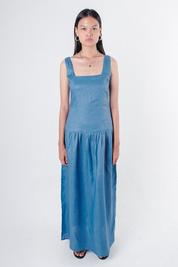 Sawitri Dress Prussian