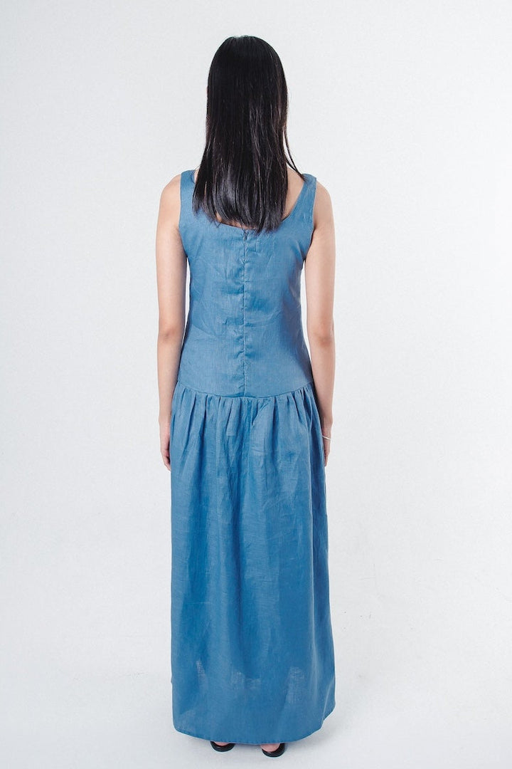 Sawitri Dress Prussian