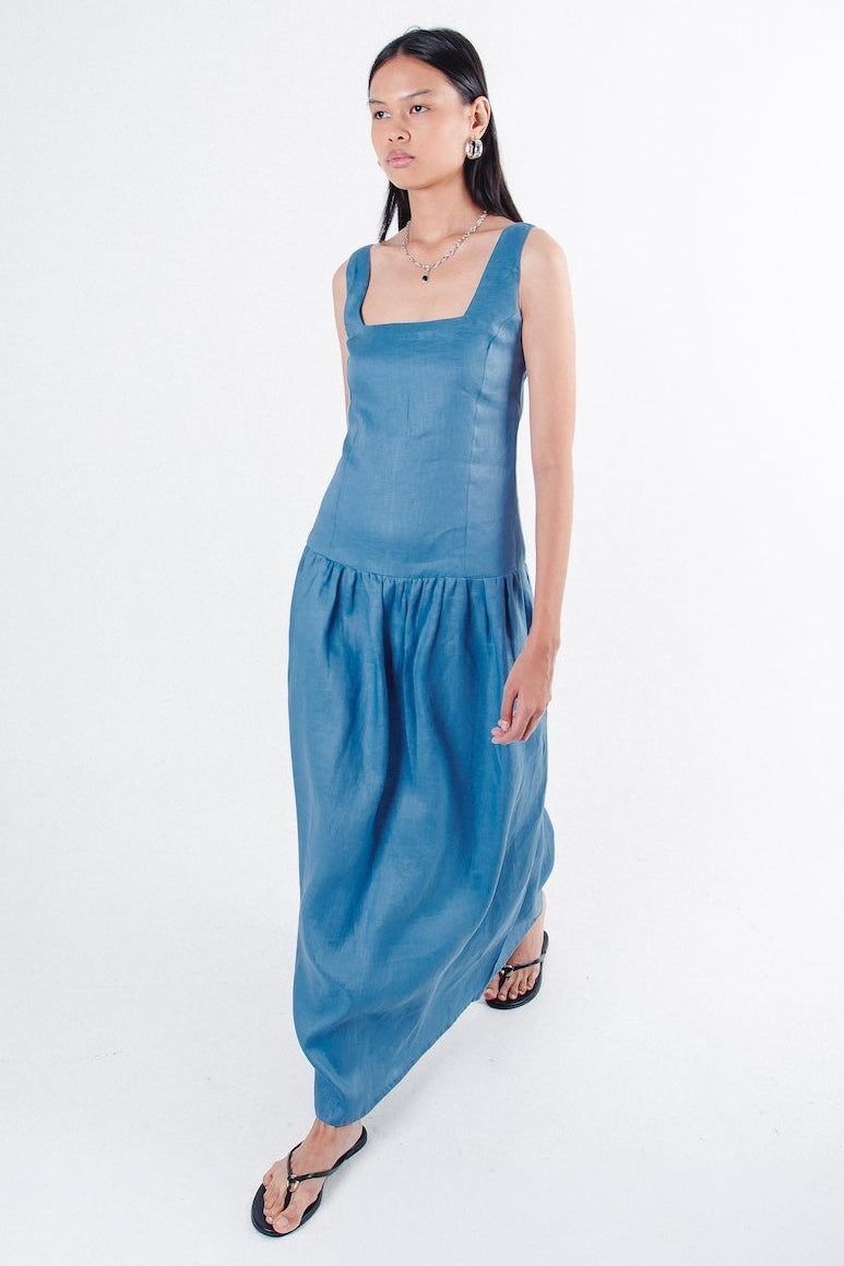Sawitri Dress Prussian