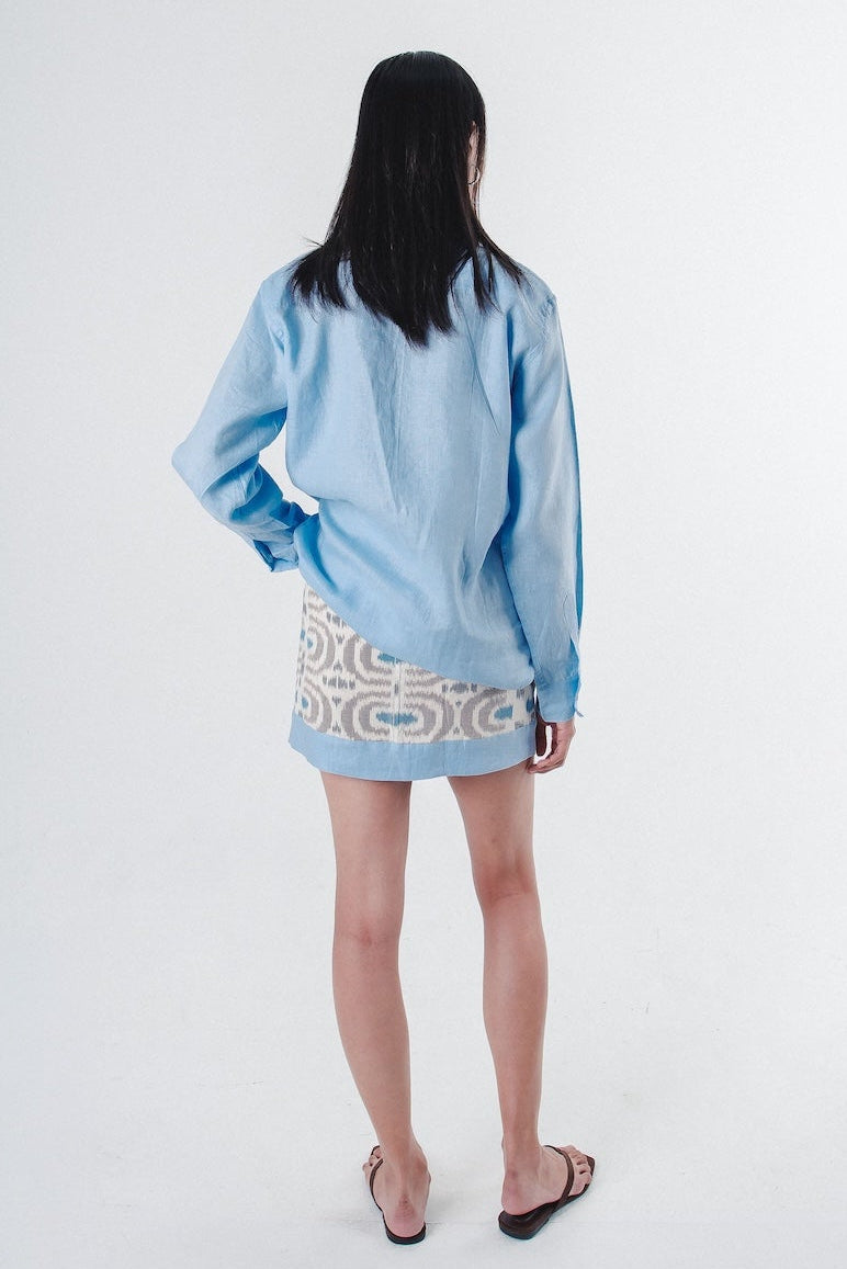 Asteya Shirt Blue Ice