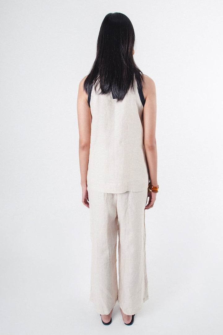 Marvel Pant Beige Stripe