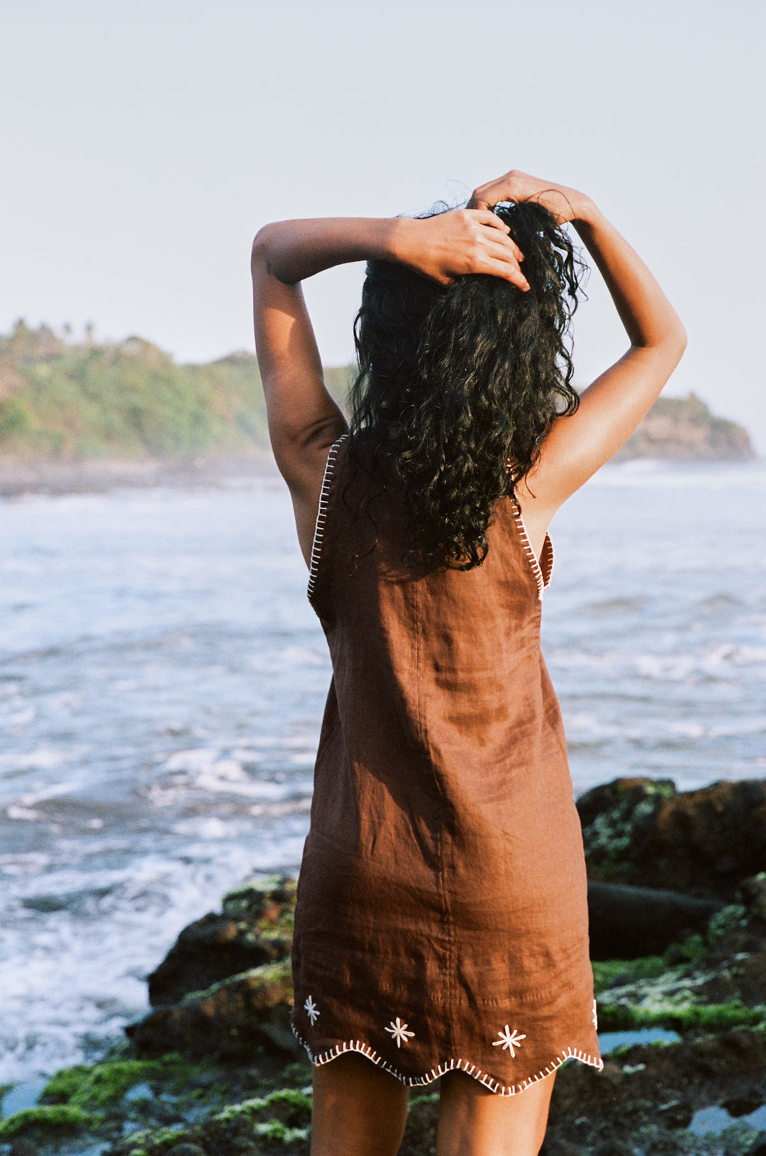 Mila Rimba Dress Brown