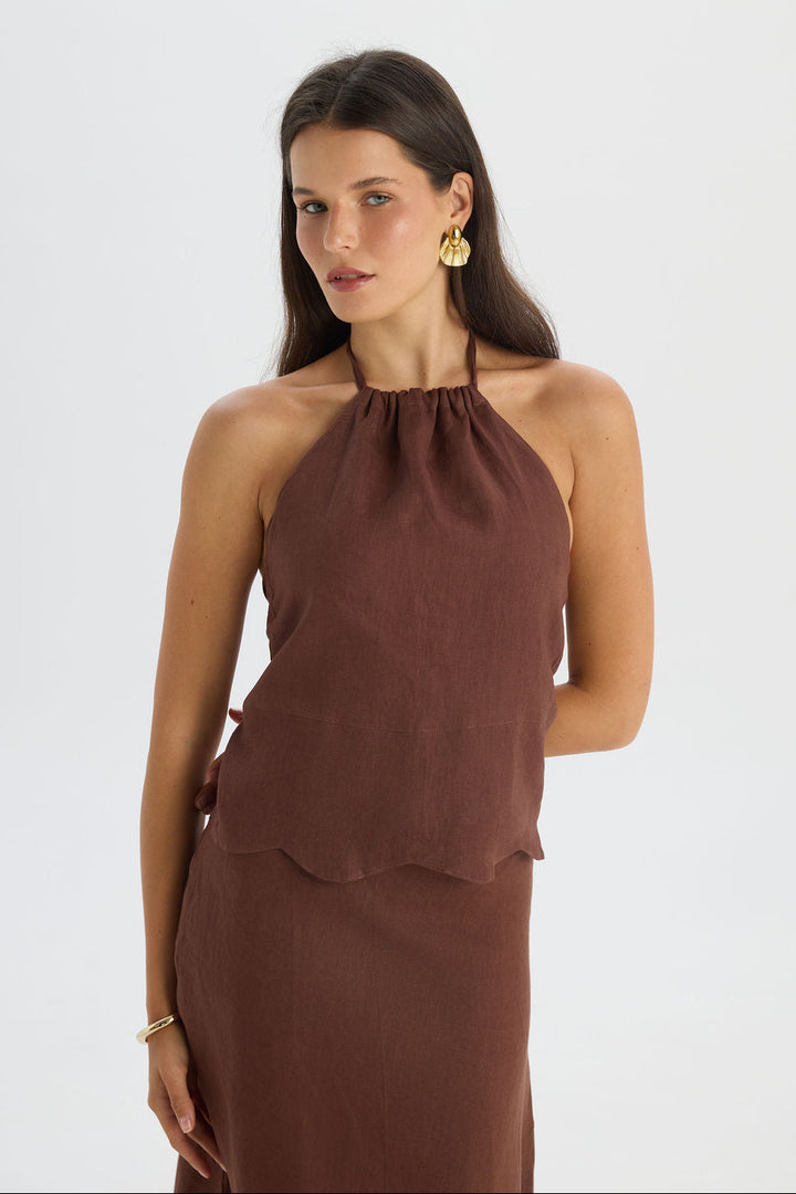 Jesi Skirt Brown