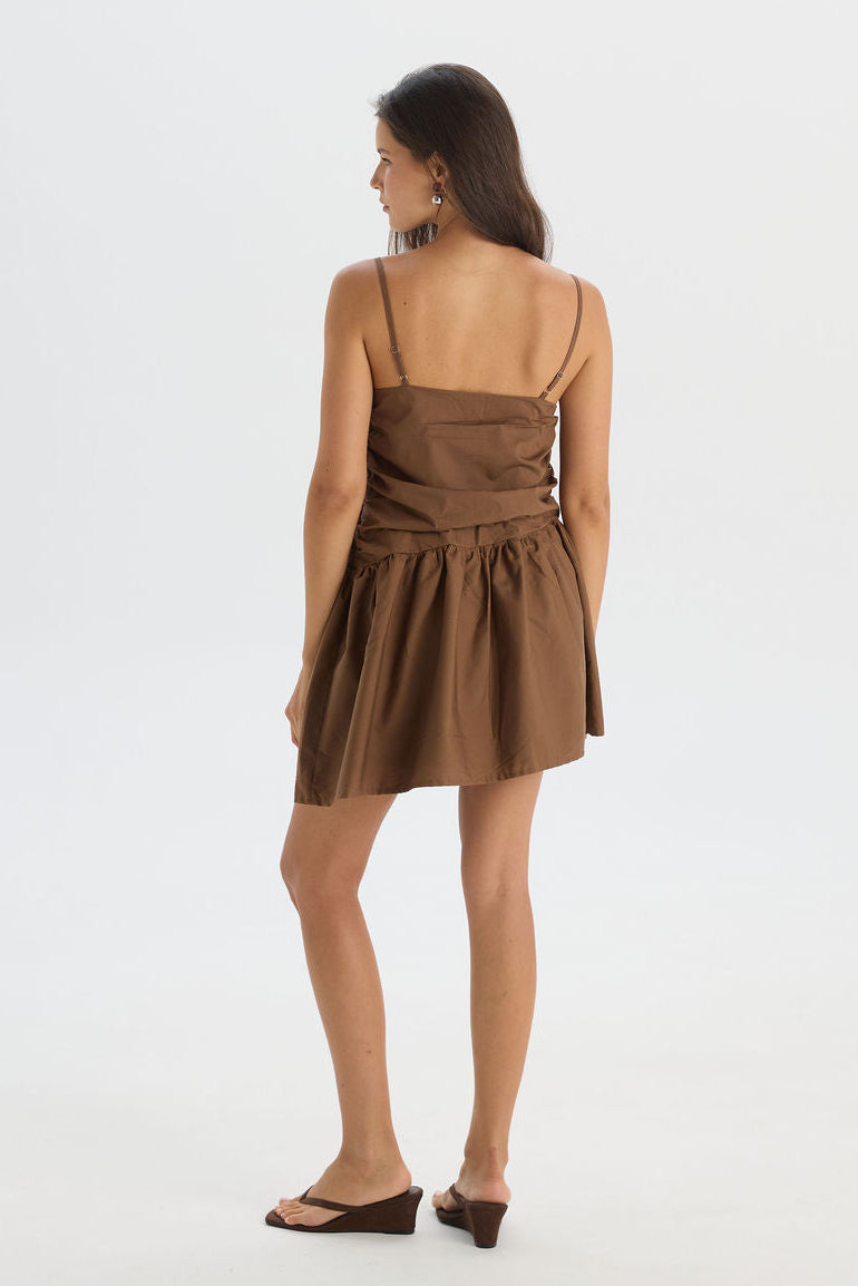 Pevita Dress Brown