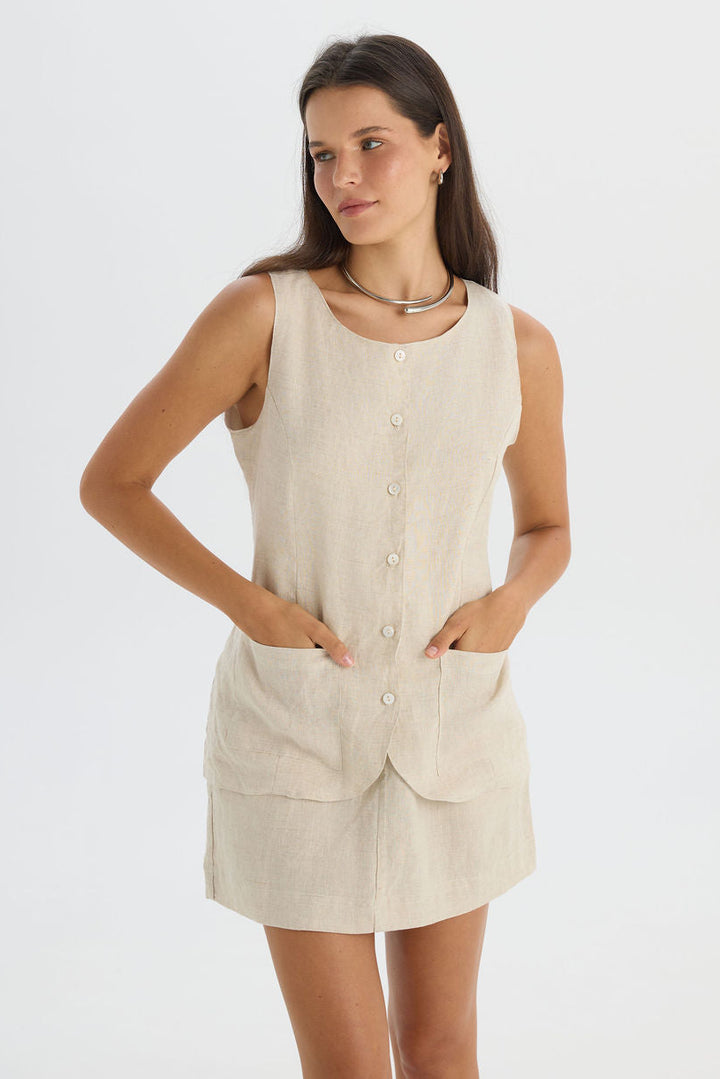 Lula Top Beige