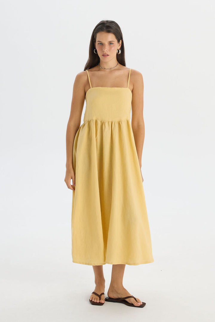 Rosa Dress Yellow