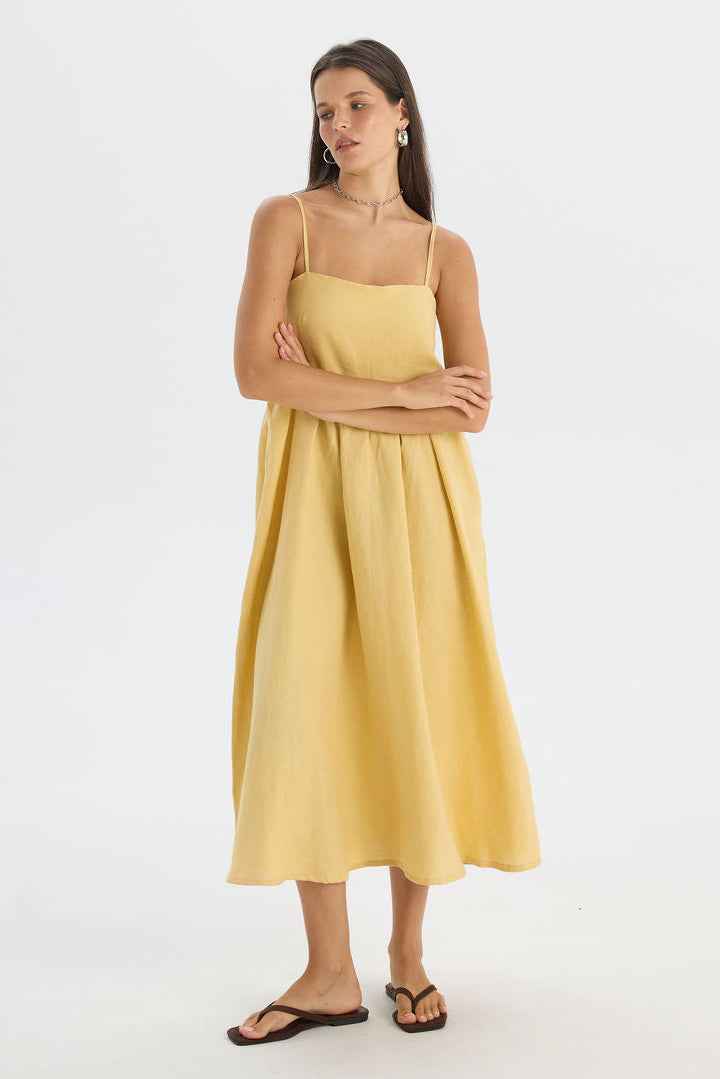 Rosa Dress Yellow