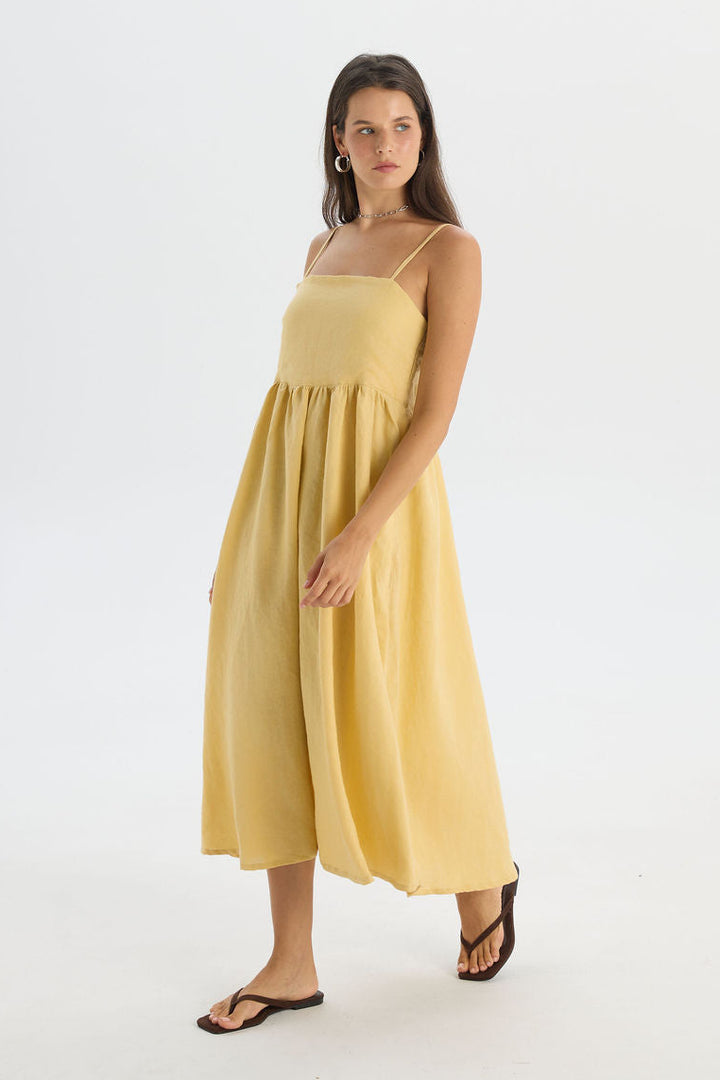 Rosa Dress Yellow