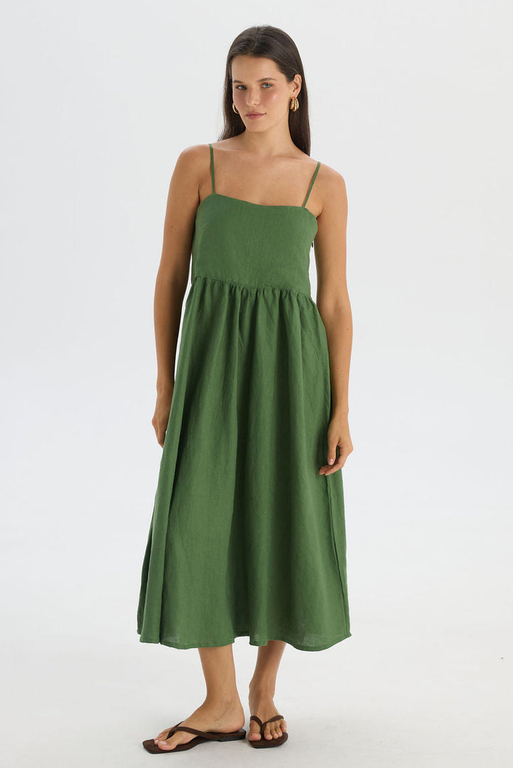 Rosa Dress Olive