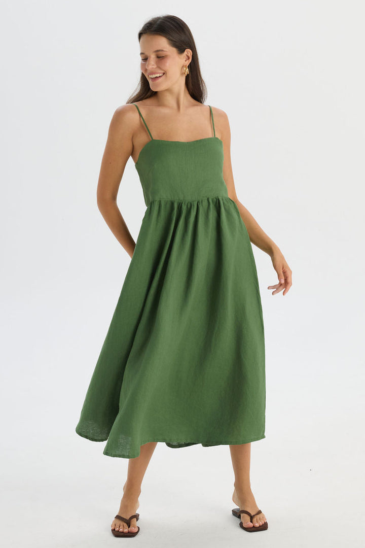Rosa Dress Olive