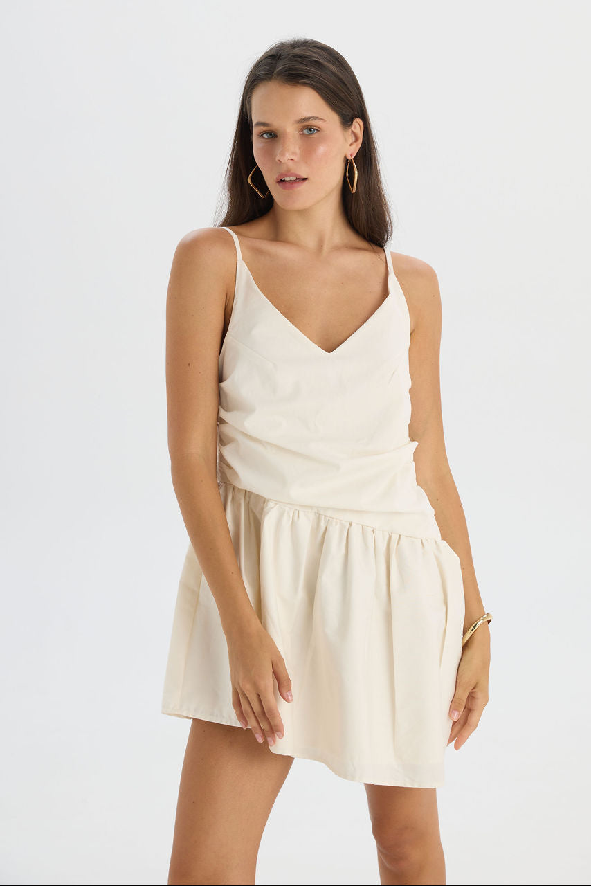 Pevita Dress Off White