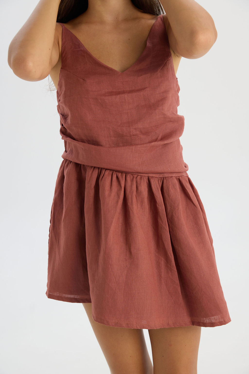 Pevita Dress Maroon