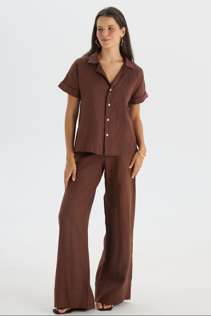 Mirna Pant Brown