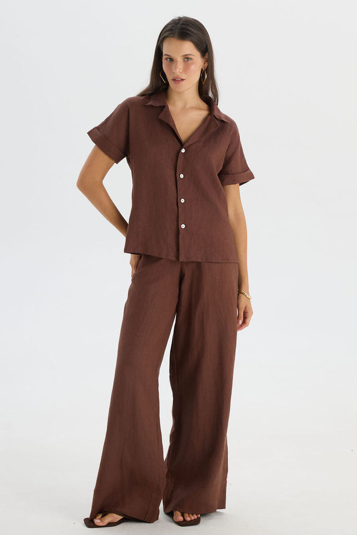 Mirna Pant Brown
