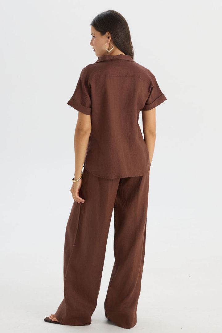 Mirna Pant Brown