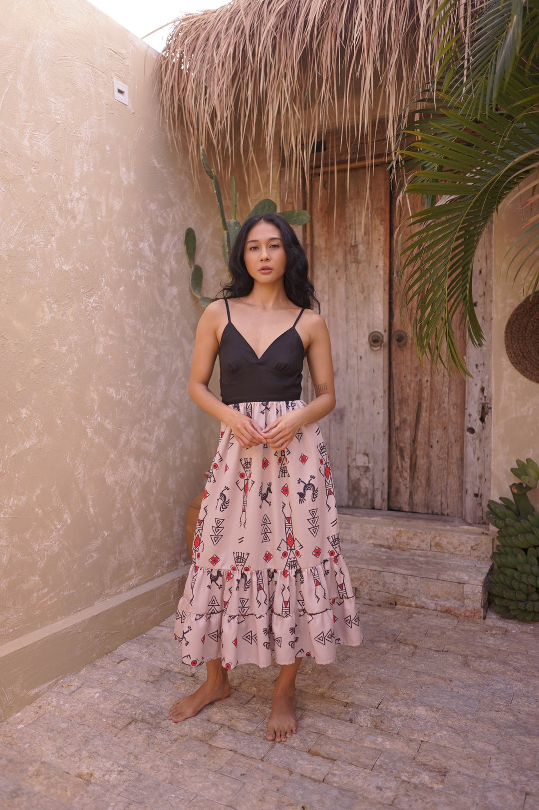 Karina Dress In Igelan Nataoka Karina Dress In Igelan Nataoka