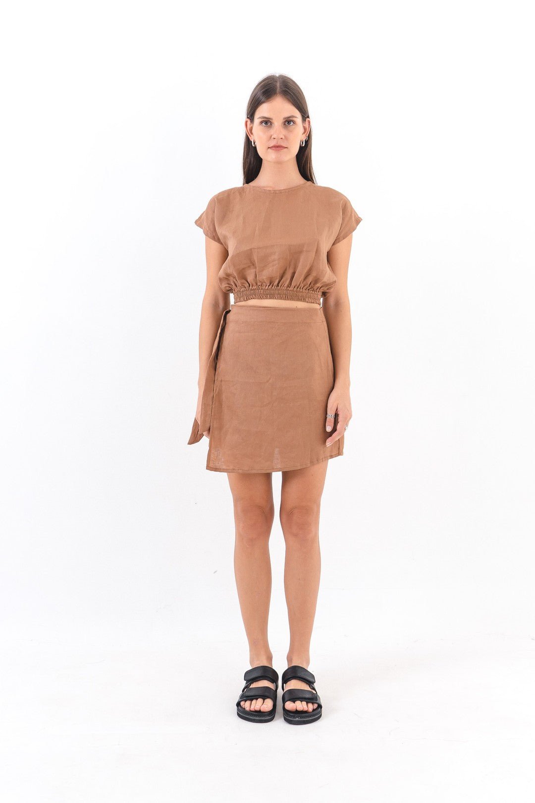 Kimori Skirt in Brown