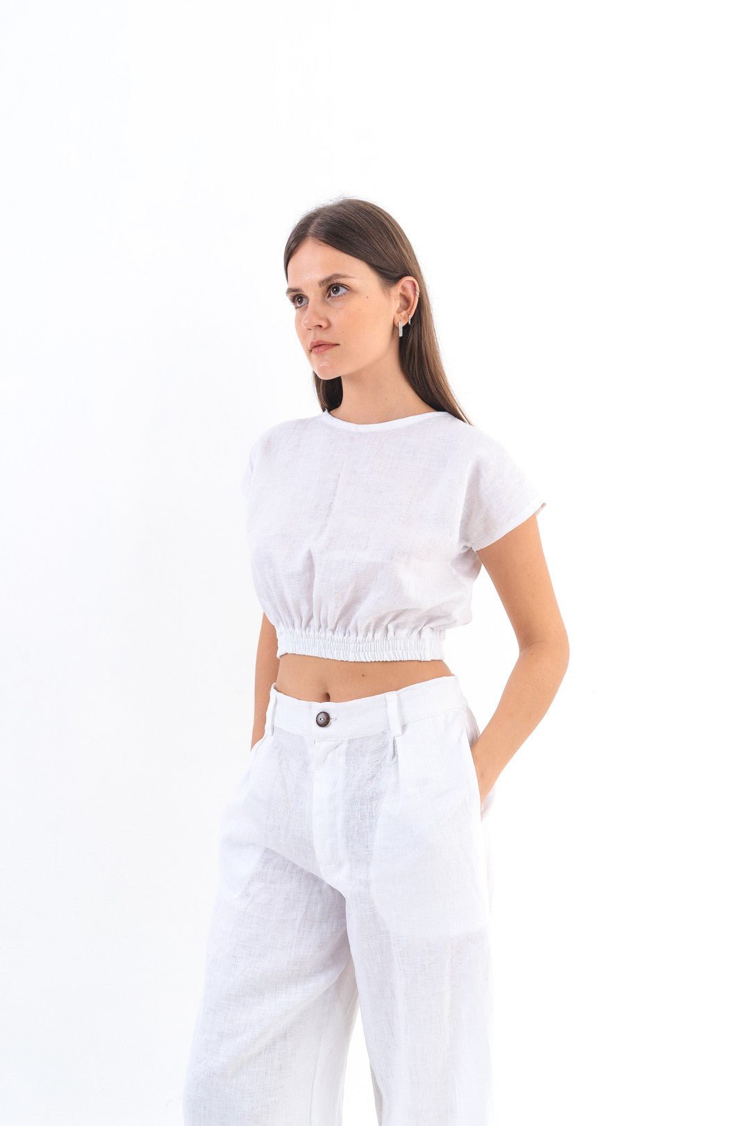 Sara Top in White – Nataoka