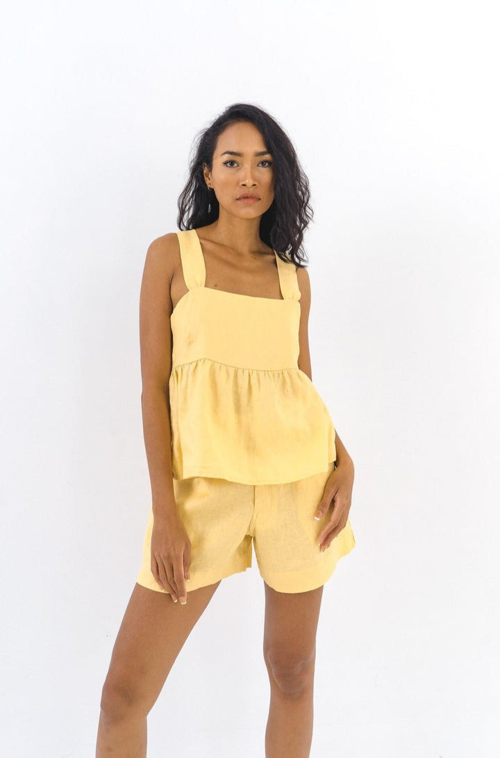 Miel Top in Yellow
