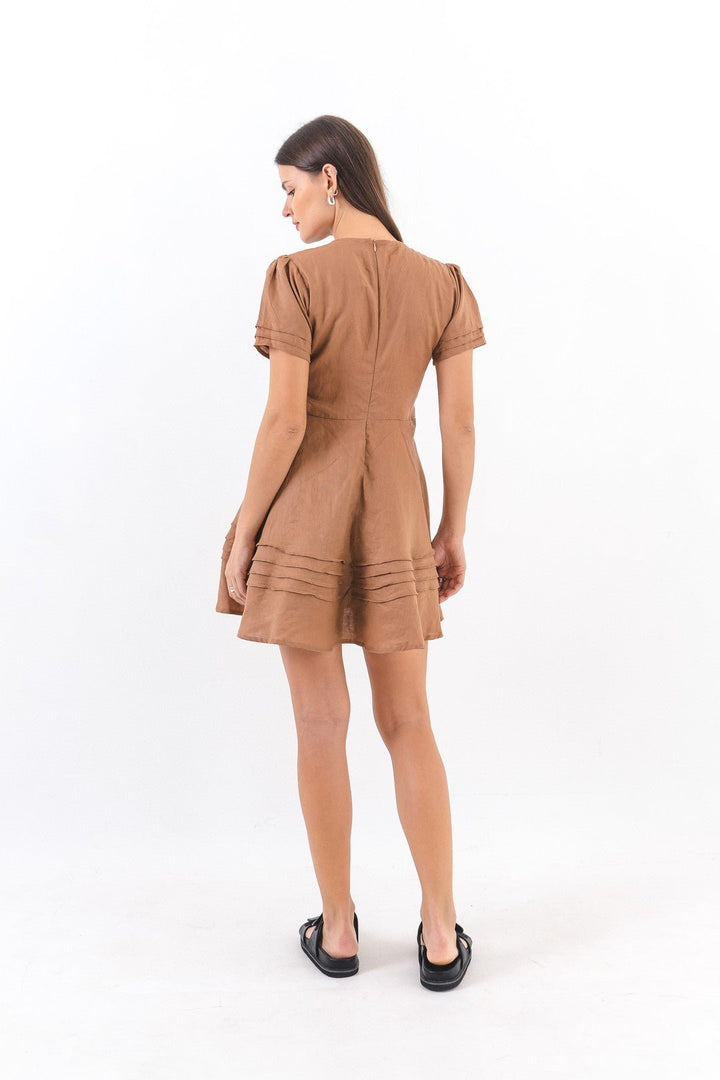 Pandawa Dress In Brown