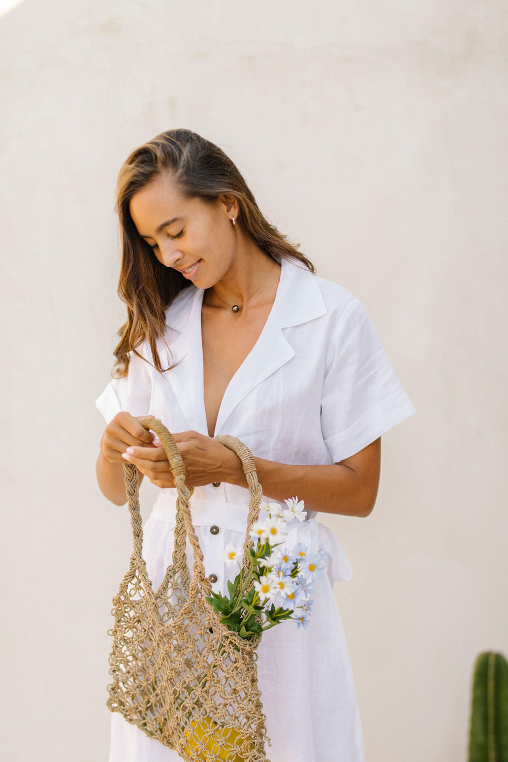Alexandra Dress in White - Nataoka bali